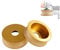100pcs-EdgeDiamond Grinding Wheel,Grinding Wheel Stone Edge Grinding Polishing Wheel,Angle Grinder Wheels Cup,Round Dry Vacuum Brazed Diamond Grinding Wheel Demi-Bullnose Edge,Leveling,Chamfering