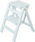 Wooden Folding Step Ladder 2 Steps Stool Portable Ladder Chair Non-slip Compact Milti-fuction Safety Household Small Foot Stools Stairs Chair (Color : B)