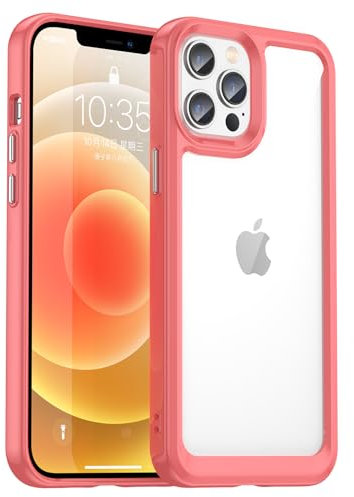 AWZHYDT Designed for iPhone 11 Pro Phone Case[ 360 Full Rubber Bumper & Transparent Back Cover] Anti-slip and anti-fingerprint Cover for iPhone 11 Pro 5.8(Red)