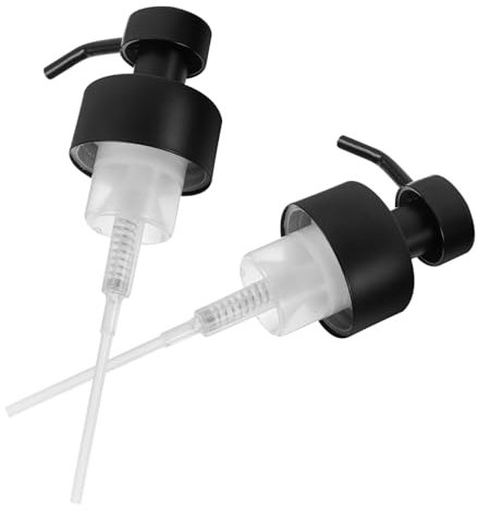 CIYODO 2pièces Distributeur De Métal Pompes De Remplacement Pour Lotion Et Shampoing Inoxydable Et Résistant Adapté Pour Salle De Bain