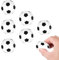 6-Stück Mini Fussball,Stressball,SchaumStoffball,Softball Fußball,Kleiner Ball Klein,Kleiner Fussball Klein,Softbälle,Flummi Mini Football Kinder,Fussbälle Kleine Bälle Spielzeug,SchaumStoffbälle