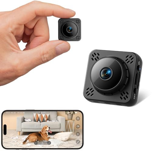 Bionadro Mini Spy Camera WIFI Hidden | Magnetic Hidden Camera, FREE Cloud Storage, Motion Detection & Night Vision for Indoor/Home