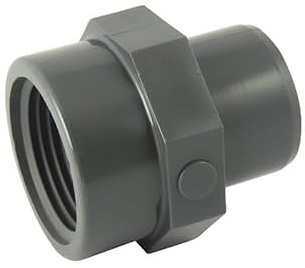 Embout PVC pression à coller mâle 25 mm, femelle à visser 20x27