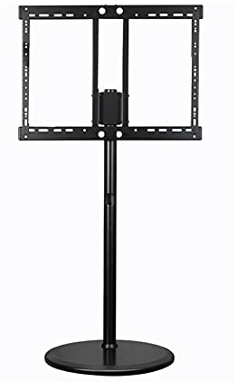 FBSHAD Heavy-Duty Floor-Standing TV Stand with Cable Management for 40-85 Inch TVs (Color: Silver)