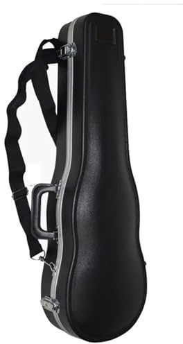 Custodia per violino Custodia for violino in ABS 4/4 3/4, custodia for, spedizione aerea, resistenza alla pressione, all'acqua, doppie cinghie di marea(44 EU)