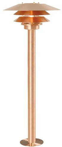 Nordlux Gartenleuchte Venø 60W E27 kupfer IP54 10600725