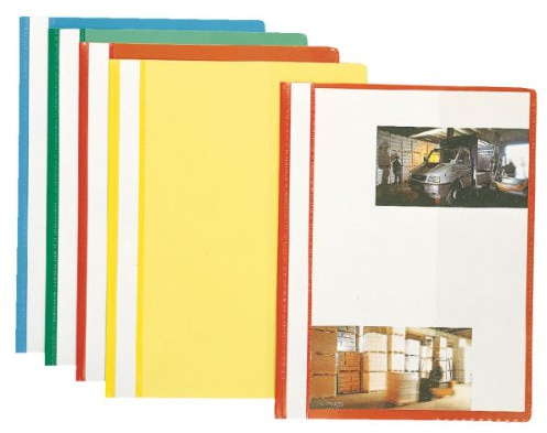 Esselte A4 Assorted Plastic Report Files - Pack of 10