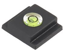 ayex Blitzschuhabdeckung mit Dosenlibelle für Standard-Blitzschuh Blitzabdeckung + Wasserwaage S5