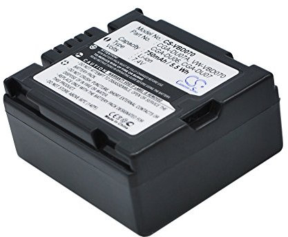 VINTRONS Battery for HITACHI CGR-DU06E/1B DZ-BP07P DZ-BP07PW DZ-BP07S DZ-BP7S 7.4V 750mAh