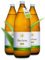 Mother Earth Products | 100% Bio Aloe Vera Direktsaft ohne Zusätze | Reines inneres Gel des Aloe Vera Blattes zum trinken | 1200mg/l Aloverose | 3 x 1000ml