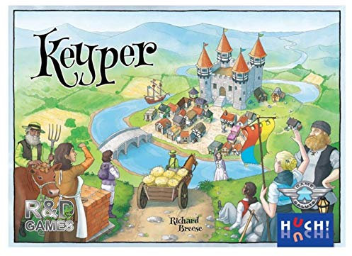 HUCH! 400258 Keyper, Brettspiel