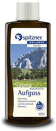 SPITZNER Saunaaufguss Alpenkräuter Wellness 190 ml