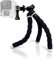 micros2u Gopro Small flessibile polpo 2 in 1 viaggio, tavolo, treppiede portatile. [Aggiornato Full Metal Framework 2019]. Adatto per Gopro Hero, Session, fotocamere compatte e altre action cam