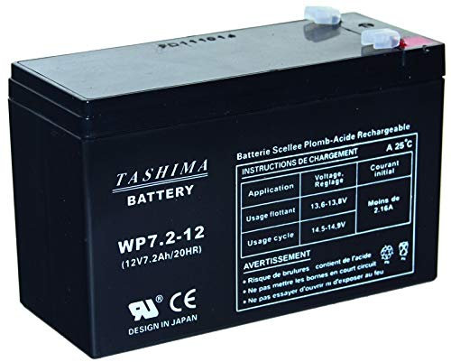 AGM - Batería de arranque (12 V, 7,2 Ah)