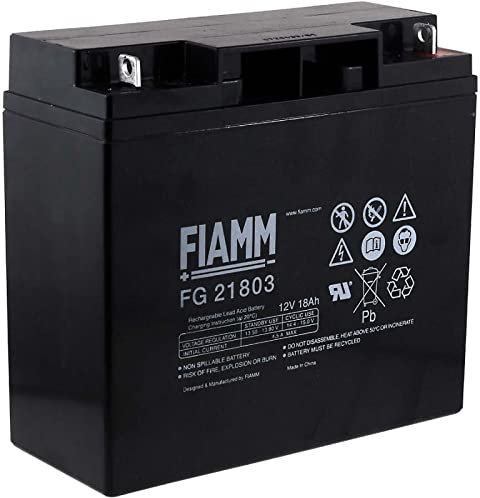 FIAMM Batterie au Plomb Rechargeable FG21703 VDS, 12V, Lead-Acid [ Batterie au Plomb ]