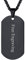FaithHeart personalisierter glänzed Erkennungsmarken Anhänger Herren Dog Tag mit Wunsch Gravur