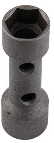 Double End Spark Plug Socket Box Spanner Repair Tool 19mm 21mm Grey