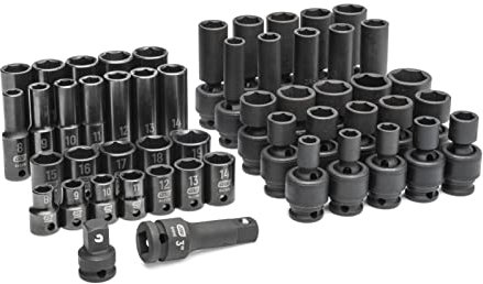 GEARWRENCH 51 Piece 3/8 Drive Metric Impact Master Set - 89092