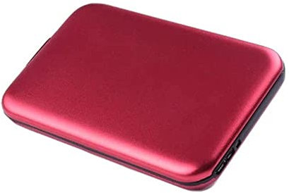 Hard disk esterno in metallo 1TB/500GB/250GB/80GB, 2,5 Usb 3.0 portatile di backup storage, adatto per PC desktop, laptop, Ps4, Xbox One, Smart TV (2 TB,rosso)