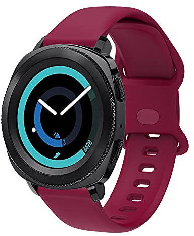 HYKEJI Sport Armband Kompatible für Huawei Watch GT2 42MM Armband, Weiche Silikon Armbänder Ersatzband (A)