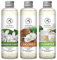 Raumduft Diffuser Nachfüller Jasmin & Kokos & Monoi de Tahiti 600ml - 3x200ml - Nachfüller Set für Duftdiffusor - Reed Diffuser Refill - Raumbeduftung - Zimmerduft - Diffuser Nachfüllen - Raumluft