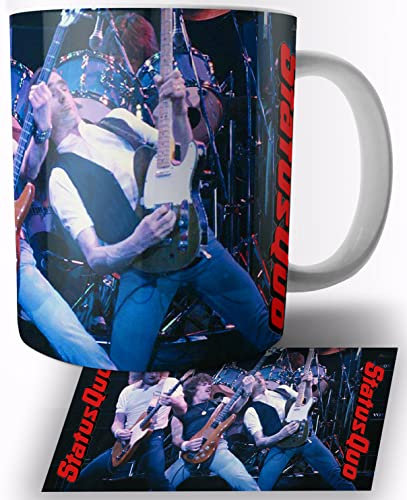 Status Quo Francis Rossi Keramik Becher 325ml Tasse Mug