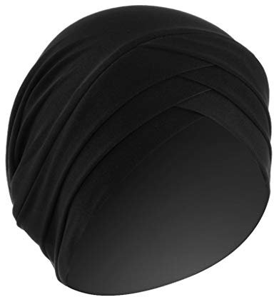 Kopfband Turban für Damen,Muslimische Turban Damen elastisch Baumwolle Mütze Hijab Kopftuch Kopfbedeckung Nachtmütze für Frauen Haarausfall,Chemotherapie Krebs Chemo Hut mit Haarausfall - Krebspatien