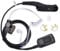 UAYESOK Covert - Auricolare per Motorola DP3400 DP4400 DP4401 DP4600 DP4800 DP4801 MTP6650, radio bidirezionale, multi pin, con tubo acustico ad aria, microfono PTT e auricolari