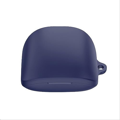 GIOPUEY Cover Compatibile con ASUS ROG Cetra True Wireless, Cilicone Custodia, Ultrasottile Case Cover, Antiurto, Resistente ai Graffi - Blu scuro