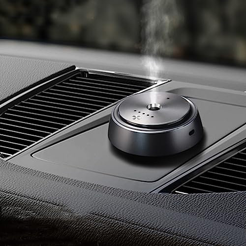 Smart Auto Lufterfrischer, Auto Düfte Aromen Maschine Aromatherapie Duft Diffusoren Lufterfrischer, Essential Oil Diffuser, Aroma Diffuser für Ätherische Öle, USB Aufladung, Männer Geschenk, für Auto