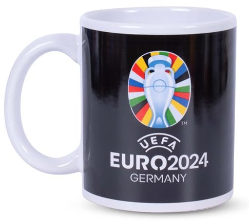 Hy-Pro Euro 2024 Ceramic Mug, Officially Licensed, Black