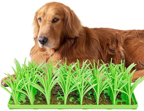 Mkiujhn Silicone Grass s-nuffle mat For Cats Dogs, Pet Snuffle Pad, Interactive Cat Dog Toys, Dog Enrichment Toys, Brain Stimulating Toys, Puzzle Toys