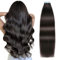 SUYYA Tape Extensions Echthaar,Invisible Tape in Extensions Echthaar Seidig Gerade Remy Tape Haarverlängerungen Echte Menschliches Haar 24 Zoll 60cm 20 Stück 50G #1B Natürliches Schwarz