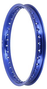 Felge 1,6 x 17 Alufelge, Blau eloxiert - Simson S53, S83