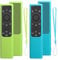 XPEX Funda de Control Remoto de 2 Piezas Funda de Control Remoto Funda de Control Remoto para Control Remoto Samsung Antideslizante a Prueba de Golpes, Brilla en la Oscuridad