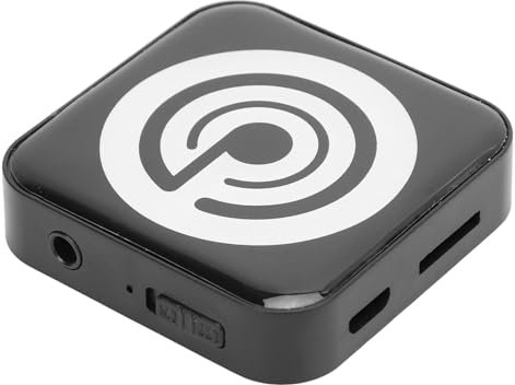 Bonbela MP3-Player, Kabellos, Bluetooth, Tragbarer Musik-Player, Unterstützt Bis zu 32 GB, 3,5-mm-Kopfhöreranschluss (Schwarz)