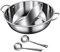 DimyFew Shabu Shabu Topf, Topf mit Trennwand, Chinesischem Shabu Shabu Topf mit Doppeltem Geschmack für Induktionskochtischgas, 36cm