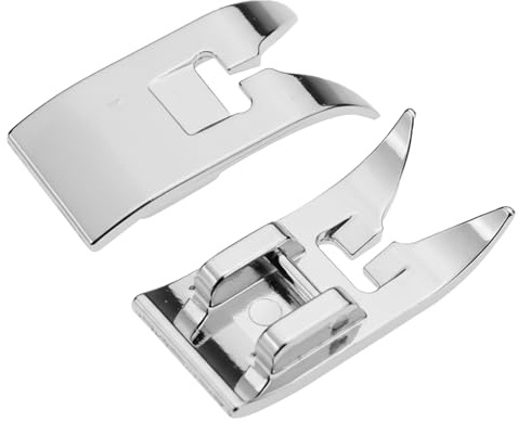 2 PCS Universal General Purpose Sewing Machine Presser Foot,Universal Clip On Zig Zag Foot Multifuncional Accessories Fits Most Domestic Household Low Shank Sewing Machines