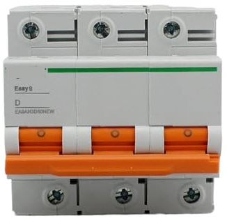 Disyuntor interruptor trifásico tipo D(80A;3P)