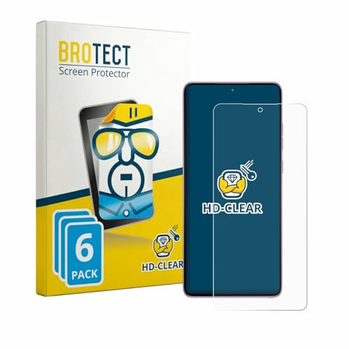 BROTECT 6 Stück Schutzfolie für Motorola Moto G Stylus 5G 2026 Displayschutz Folie Made in Germany, Ultra-Klar