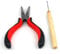 Accessotech Hair Extension Pliers & Pulling Hook Tool for Silicone Micro Rings Beads Loop