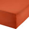 Erwin Müller Boxspringbett-Spannbettlaken Freising Elasthan-Jersey-Stretch - apfelsine Größe 90x190 cm - 100x220 cm - dehnbar, antipilling, bügelfrei, Rundumgummi