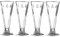 La Rochere Set of 4 Bee Design Glass Champagne Flutes - 608501
