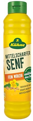 Kühne Senf mittelscharf, 875ml