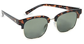 Le Specs Sonnenbrille RECOGNITION Damen Herren Rechteckige Rahmenform mit UV-Schutz