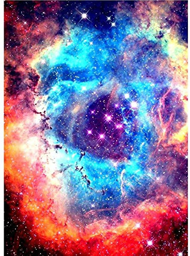Gofission Diamond Painting Set Full Galaxy 30x40cm 5D Diamant Painting Malerei DIY Malen nach Zahlen