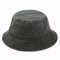 JFAN Fischerhut Unisex Eimer Hut Sommer Einfachheit Hut UV Schutz Doppelte Retro Abnutzung Sonnenhut Faltbar Segeltuch Hat 56-58CM Army Green