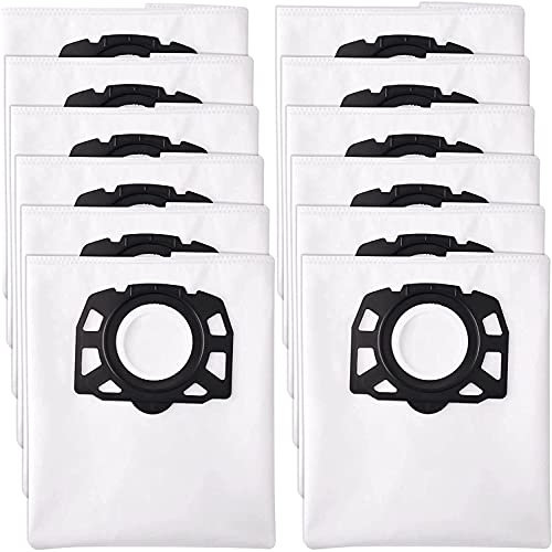 12 Sacs pour Aspirateur Karcher MV4 MV5 MV6 WD4 WD5 WD5/P WD4.000 WD5.999 KFI 487