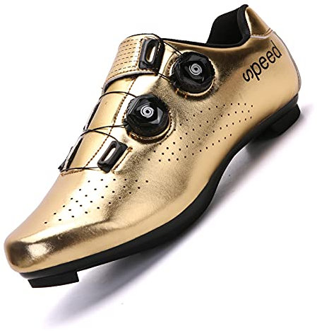 JUHUYP Fahrradschuhe Herren Damen Radschuhe Rennradschuhe MTB Schuhe Kompatibel mit SPD SPD-SL Radsportschuhe