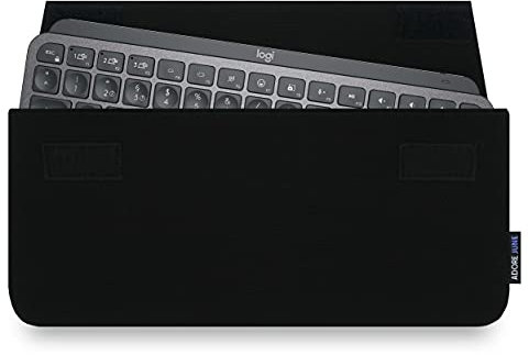 Adore June Keeb Protection Sleeve compatible with Logitech MX Keys Mini/Logitech MX Keys Mini Mac, Custom Made Case for Logitech MX Keys Mini for Mac/Logitech MX Keys Mini - Black